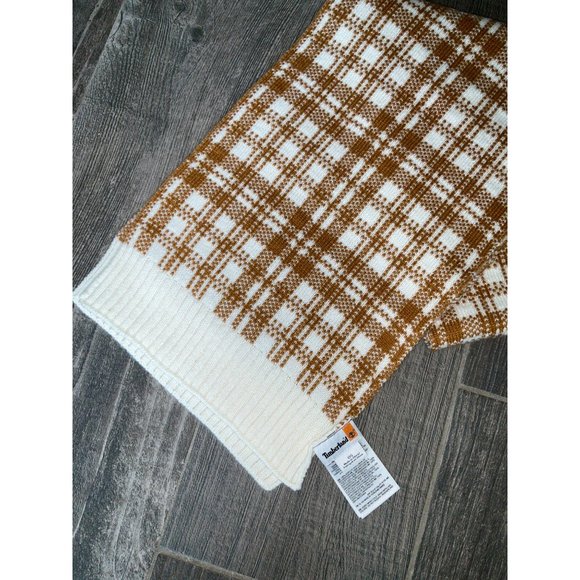 Timberland Buffalo Plaid Scarf 10" x 68"  Double Sided - Picture 5 of 5